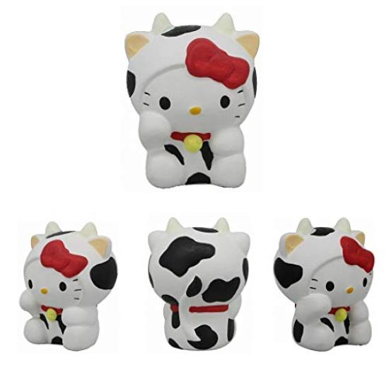 

2021 Reiwa 3 Zodiac Ox Cow Корова Фигурка Sanrio (САНРИО) обычные, товары Hello Kitty [включая гадание на удачу] (двадцать четыре)