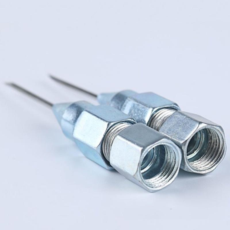 2pcs Removable Needle Nose Grease Head Grease Nozzle Grease Accessories Sealed Bearing