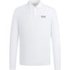 EA7 FW25 Logo Print Breathable Long Sleeve Polo Shirt Men Tops 8NPF17-PJVUZ-U0002