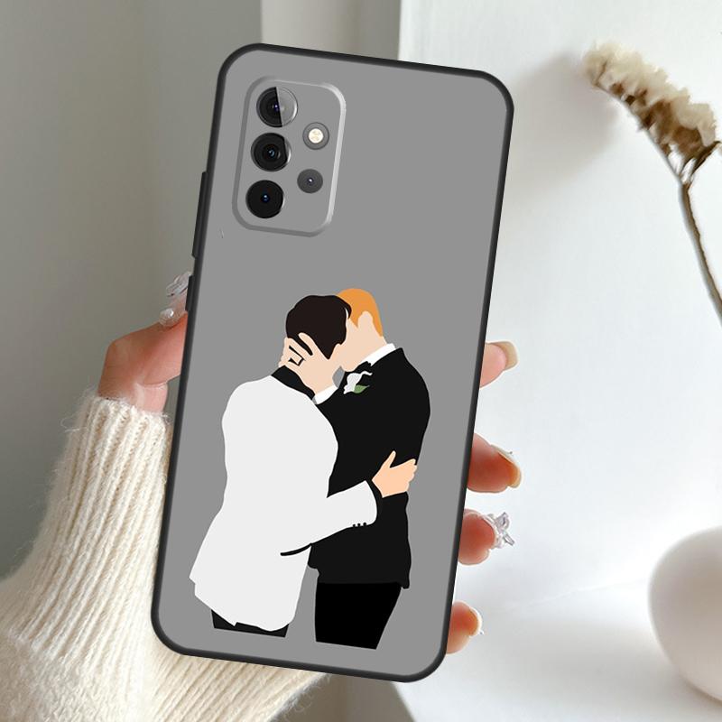Lip Gallagher Shameless Gallavich Case For Samsung Galaxy A52 A32 A12 A54 A53 A34 A33 A23 A13 A14 A52S A21S A71 A51 A50 Coque