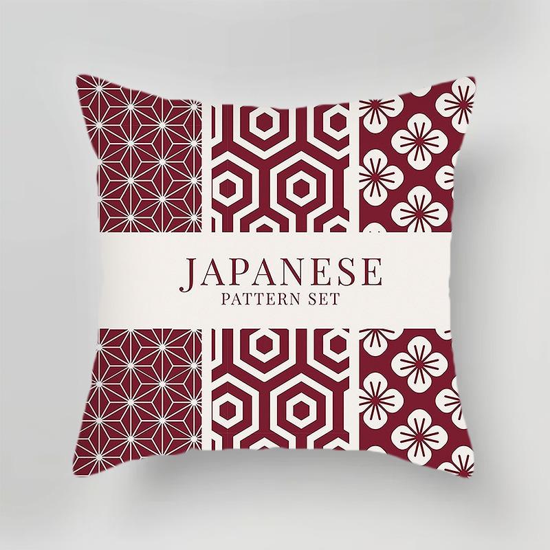 

Красная клетчатая простая наволочка с принтом, офисный диван, наволочка, роскошное украшение для дома, наволочка 40x40cm