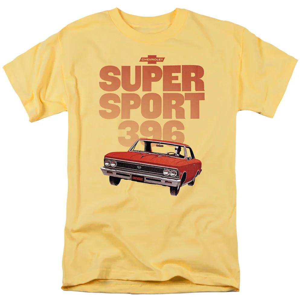 

Мужская футболка Chevrolet Super Sport 396 Банан Официально лицензированная 2XL