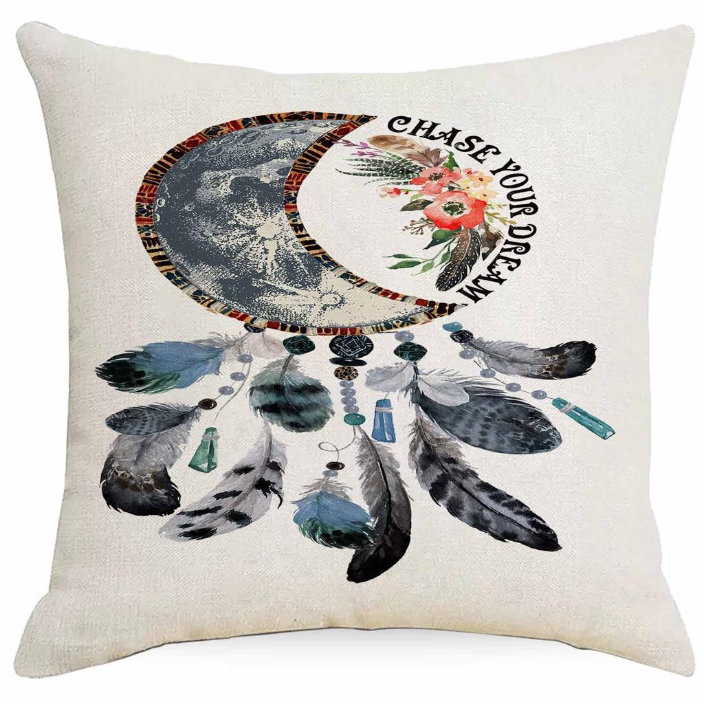 Cloth Dreamcatcher Series Cushion Cover Home Sofa Decoration Pillow Cover