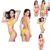 Hochwertiger String-Badeanzug Hochtaillierter Badeanzug Wunderschönes Einfarbiges Brasilianisches Bikini-Set für Damen