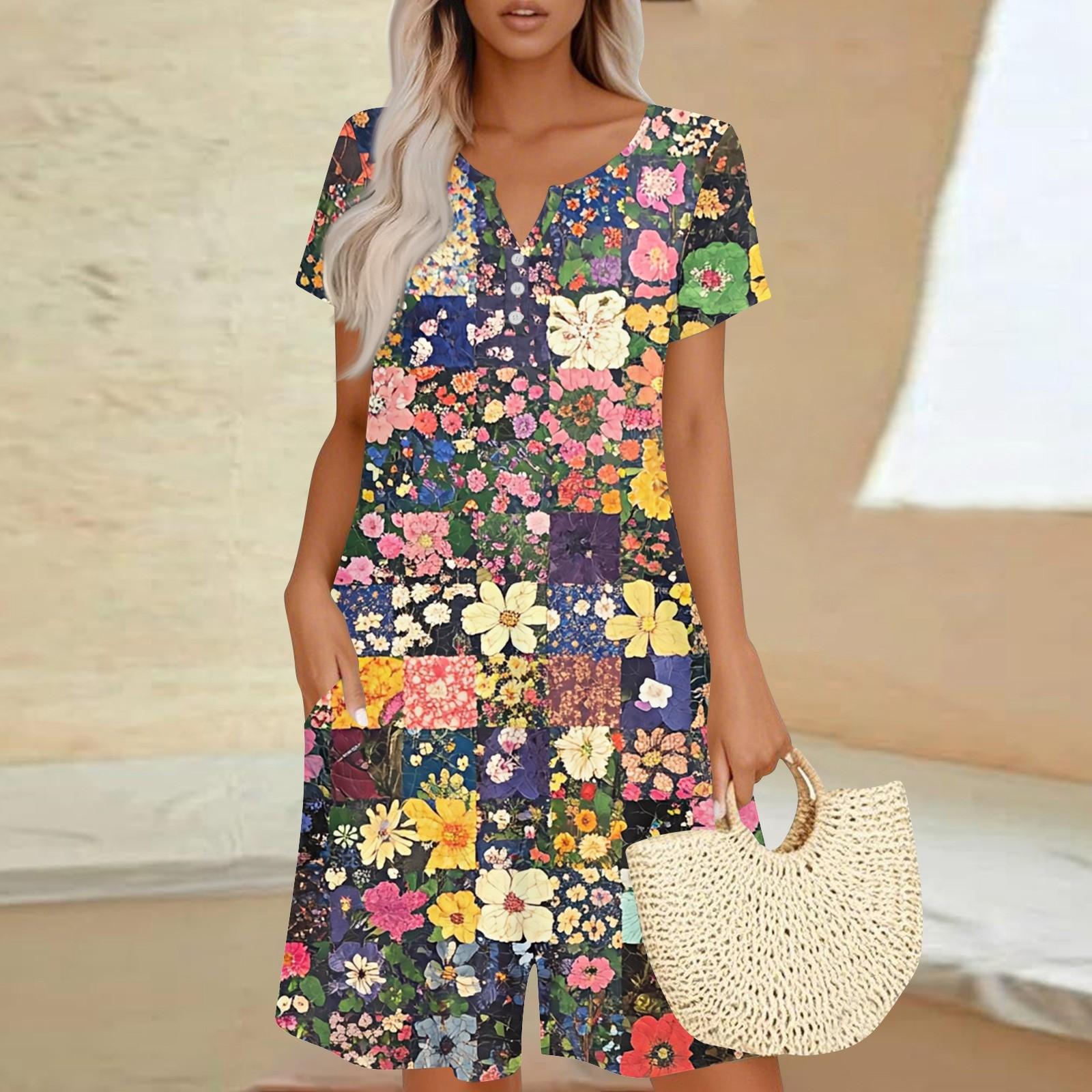 

Женский повседневный комбинезон с коротким рукавом, модный топ, шорты, комбинезон с карманами XXL