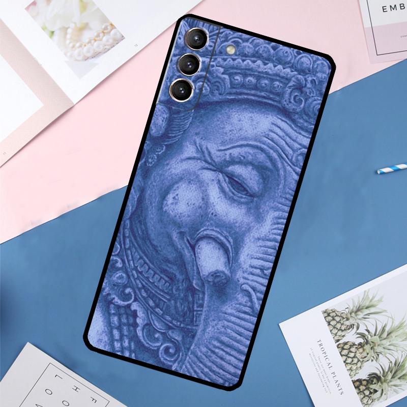 Ganesha Case For Samsung Galaxy S24 Ultra S21 S22 S23 S25 Ultra S9 S10 Plus S20 FE S25 FE Back Cover