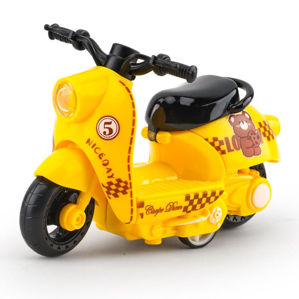 Diecast Zinc Zinc Alloy Motorcycle Model Miniature Motorcycle Pull Back Toy  Home Decoration