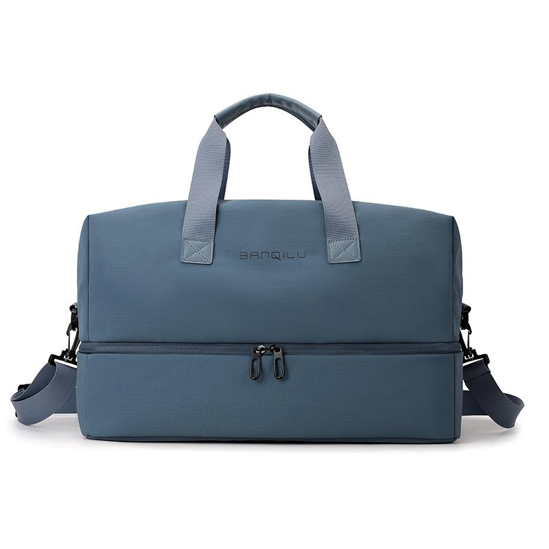 Borsa da Viaggio Portatile da Uomo a Grande Capacità a Spalla e a Tracolla