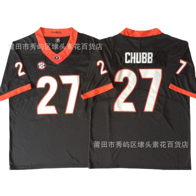 NCAA College Football Jersey Bulldogs Georgia Bulldogs Embroidery Spot Custom