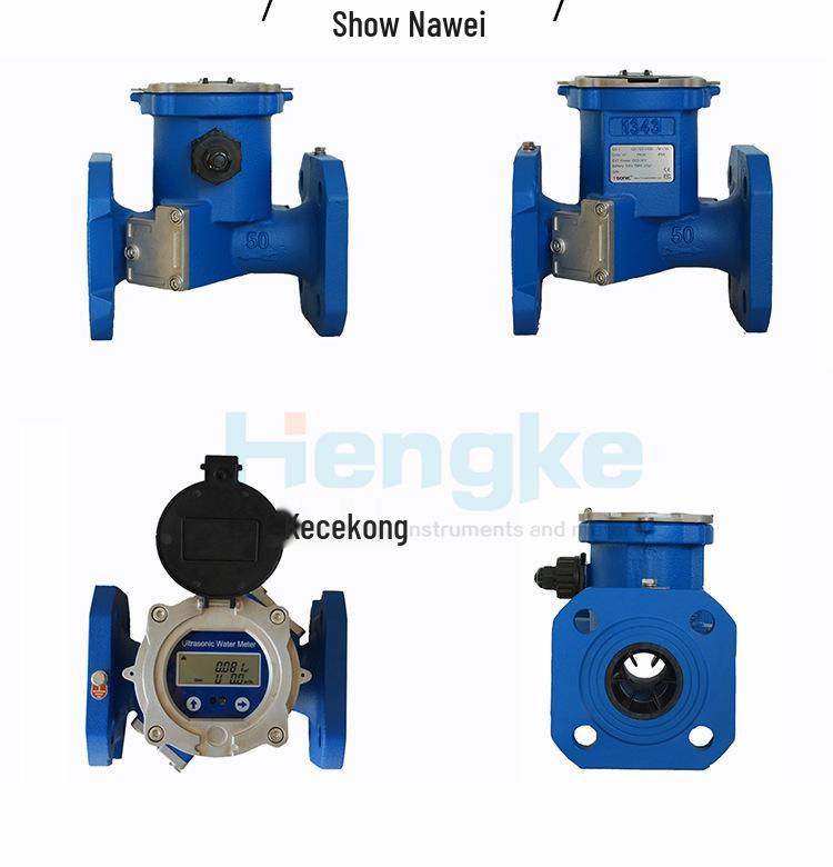 Battery-Powered Wireless Remote Ultrasonic Flowmeter: Single/Dual/Four-Channel Insertion Type with 485 Communication
