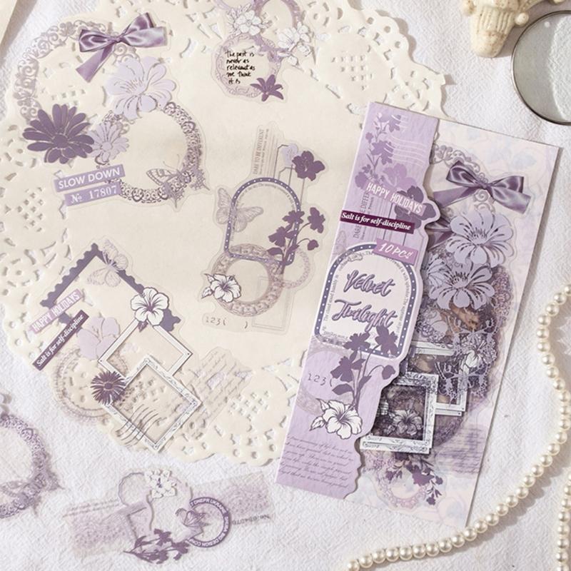 Decorative DIY Sticker For Planners Stationery And Notebook Easy Remove Design Multiple Pattern Optional Waterproof