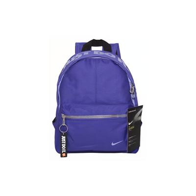 Letter Print Polyester Mini Backpack Unisex Backpacks Silver Gray Purple BA4606-510