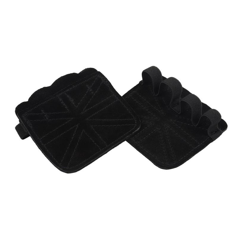 

Wristband Men Women s Equipment Horizontal Bar Exercise Training Cowhide Feet Adult Fitness Anti-slip Gloves Sports Iron To Prevent Cocoons чёрный