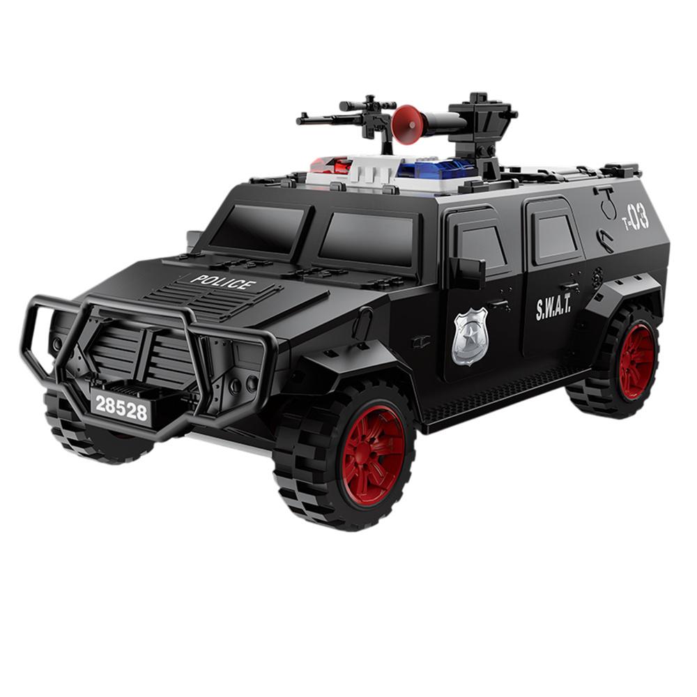 

QY29528E Kids Electric Money Bank Armored Truck Automatic Bill Rolling Savings Box Creative Vehicle Toy for Boys