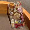 Clear Sun Marine Floral Eyes Phone Case for IPhone 16 15 14 13 12 11 Pro Max X XR XSMAX 7 8 Plus Anti Fall Soft TPU Back Cover