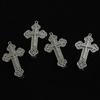 Edgy Crosses Design Hair Clip For Women Fretwork Metal Barrettes Gothic Hairpin Punk Fashion Accessory