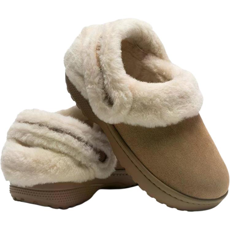 Crocs Simple Comfortable Closed-Toe Slippers Unisex Footwear 212106-2EY