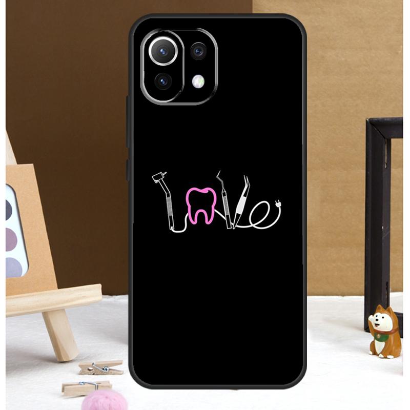 Zahnarzt Zahn Zahnarzthelferin Hülle Für Xiaomi 14 Ultra 13 11T 12T 13T Pro 12 Lite POCO X6 Pro X3 X4 X5 M5s M6 F3 F5 Abdeckung