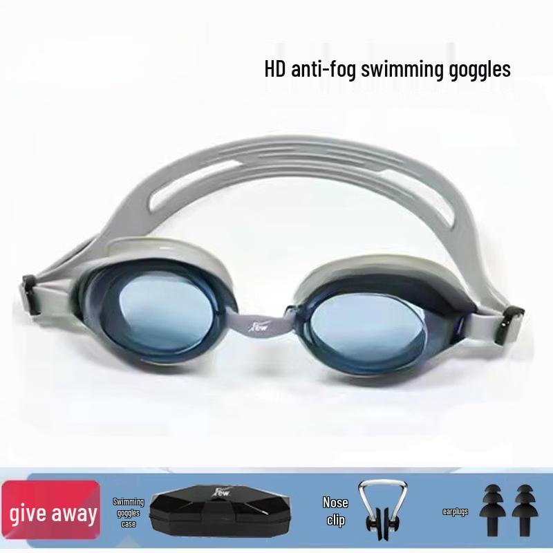 Adult HD Anti-Fog Training Swim Goggles