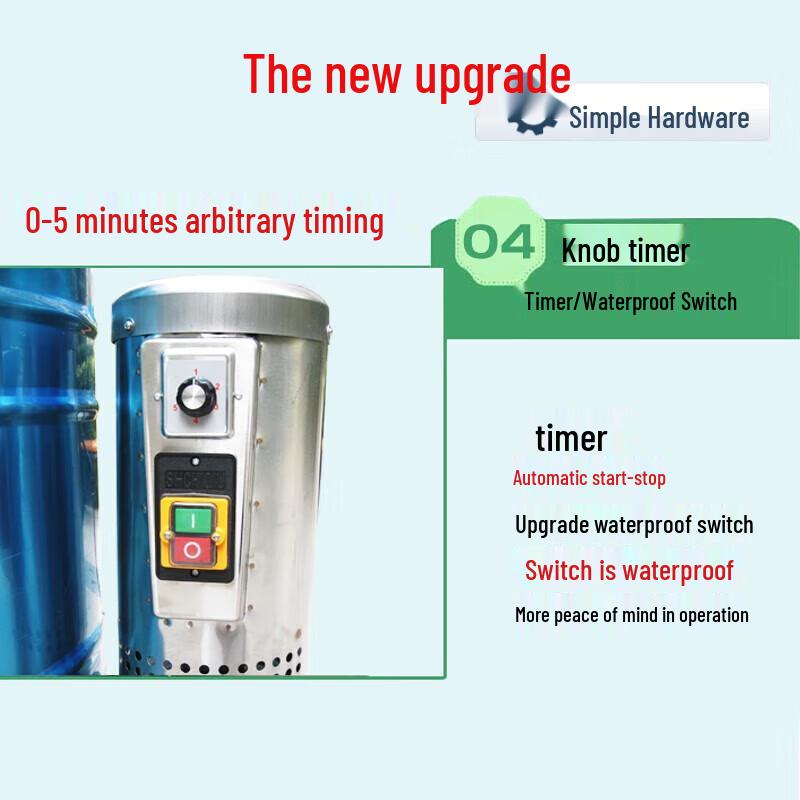 Jianbei Commercial Car Wash Floor Mat Spin Dryer CN plug (adapter included)