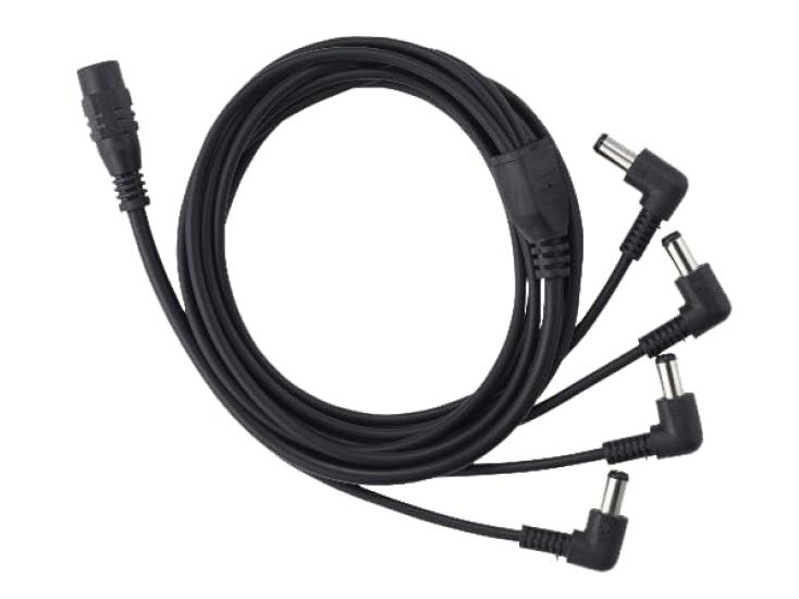 Free The Tone FA-0905D-JA Adapter (DC9V500mA) + CP-FS4 4-Way DC Power Splitter Cable Set