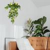 Lemon Teardrop Swag Plastic Hanging Artificial Lemon Wreath Fruit Swag for Front Door Summer Farmhouse Stairway