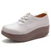 Women's Sneakers PU Leather Platform Thick Bottom Casual Walking Vulcanized Shoes Fashion Female Footwear Zapatillas Mujer