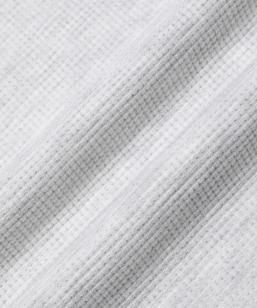 Sc Waffle Year-Open Hoodie (1% Gray)