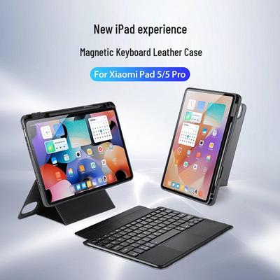 Xiaomi Pad 8/7 Pro Bluetooth Keyboard with Touchpad and Detachable Magnetic Design