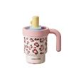Thermos Cup, Straw Water Cup, Girls' High-value New Coffee Cup, Bring Bingba Cup When You Go Out