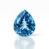 Natural Blue Sapphire Loose Gemstone Ceylon 13.59 ct Pear Cut September Birthday Birthstone