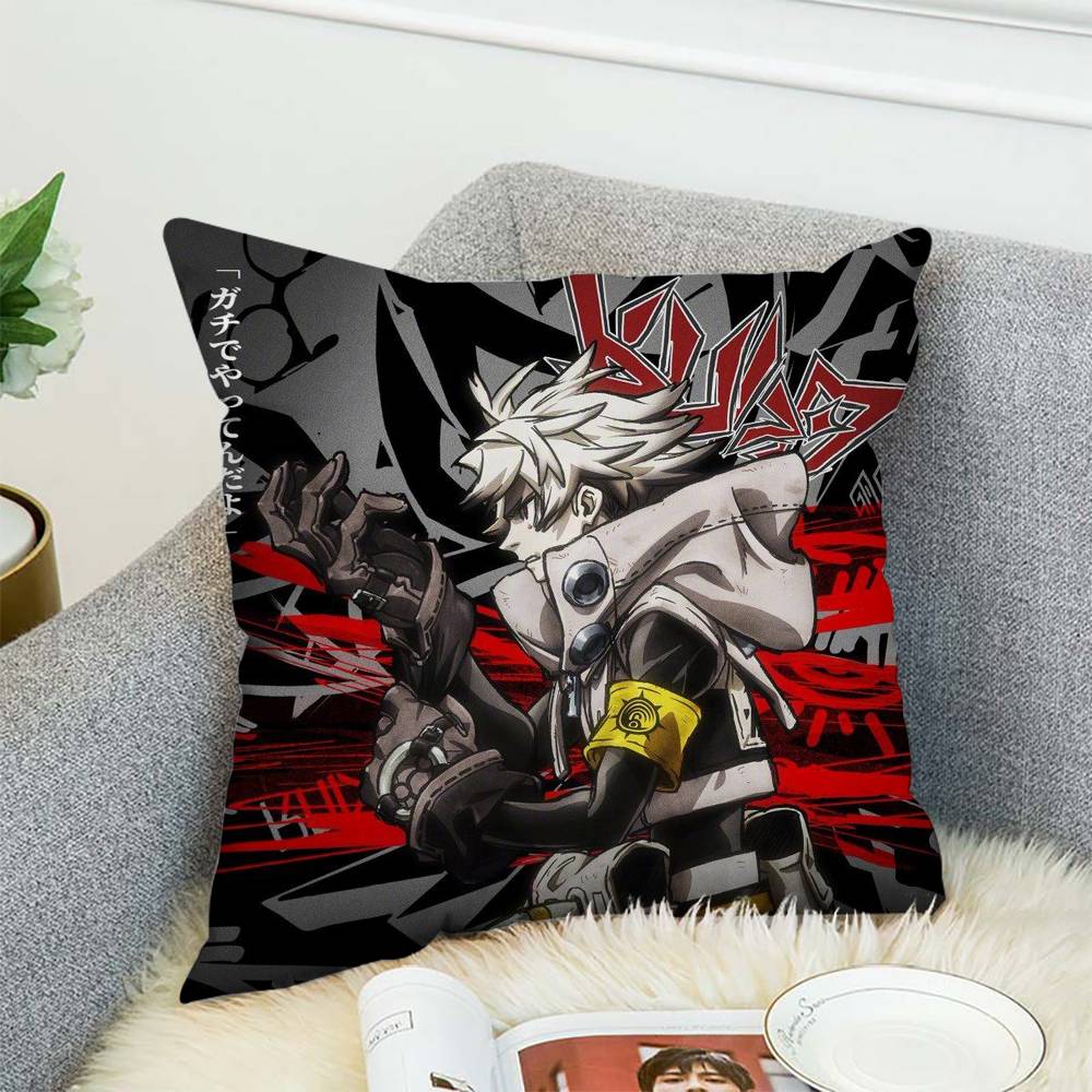 

Аниме Гачикакута Наволочка Двусторонняя печать Наволочка 45x45 Декоративные подушки Диван Домашний декор Мягкая наволочка 12x12Inch