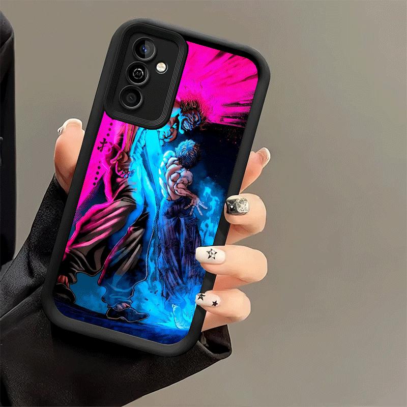 Phone Case for Samsung Galaxy A17 A16 A15 A14 A13 Baki the Grappler Anime A56 A36 A26 A55 A35 A25 A54 A34 A24 A53 A33 A23 A07 A0