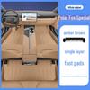 Jihu Alphard T5 Full-Coverage Odorless Leather Floor Mats for Interior Protection