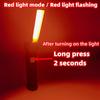 USB Rechargeable Camping LED Flashlight Work Light with Magnet and Hook Waterproof 5 Lighting Modes Suitable for Night Work Lamp