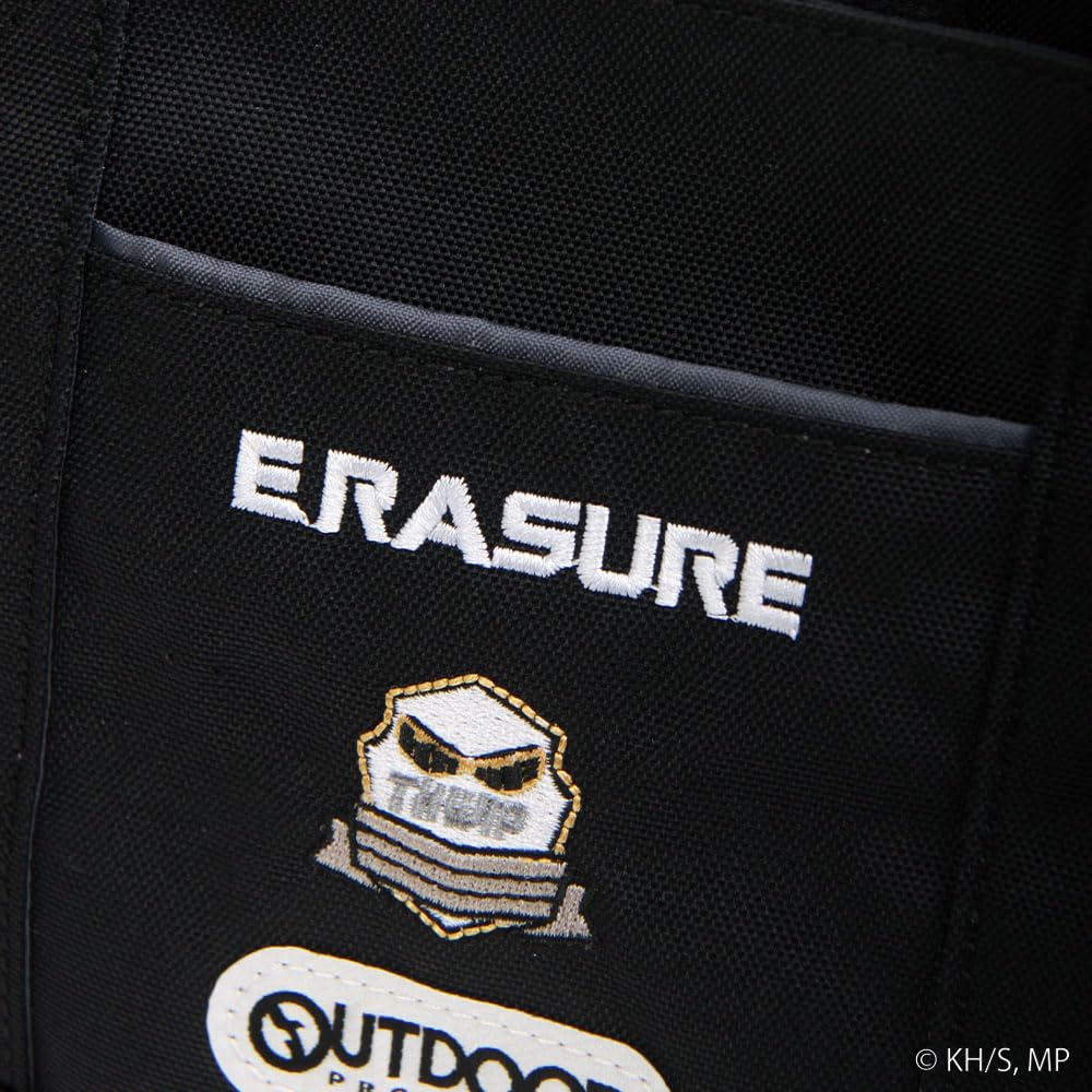 Hero Academia x OUTDOOR Tote Shoulder Bag with Can Badge ODHA03 Black [My PRODUCTS]