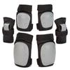 Kids Adult Skateboard Roller Skating Protective Gear Set - 6-Piece Thickened Elbow Knee Wrist Hand Guards
