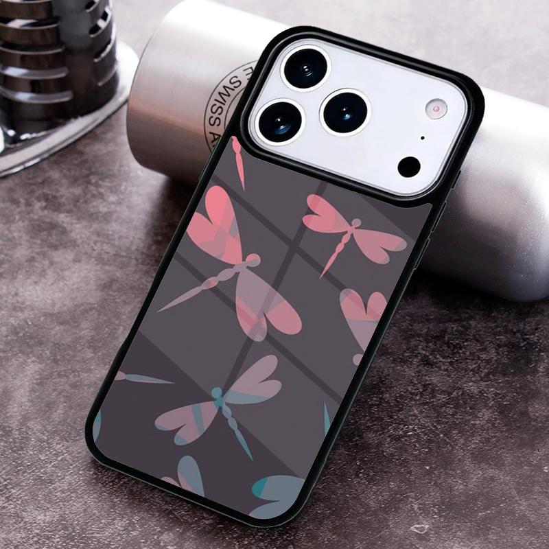 Dragonfly Phone Case For iPhone 17 16 15 14 13 12 11 Pro Max Plus 17Air Soft Silicone Cover