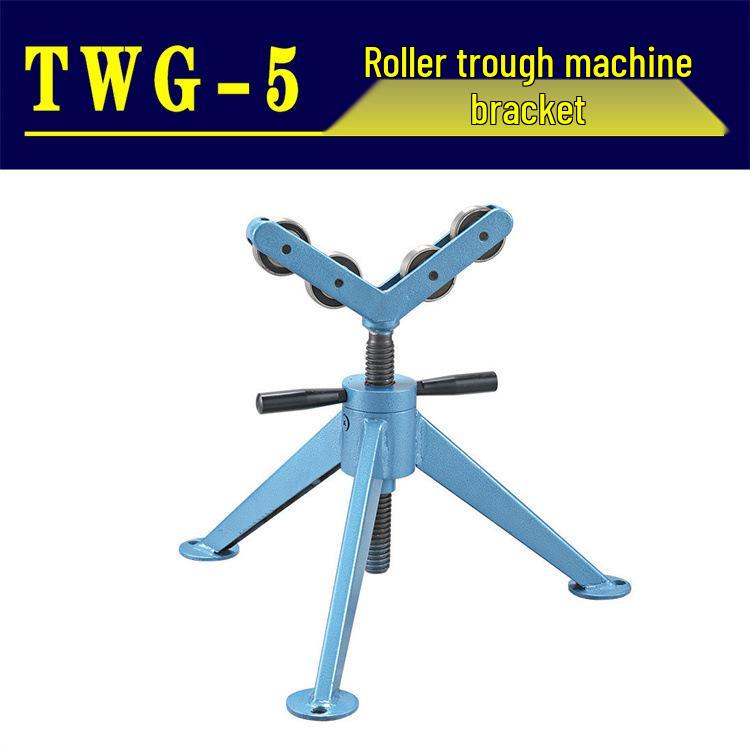 Tuwei Electric Grooving Machine TWG-5 with 8" Knurling Wheel & Upper Pressure Roller Guide