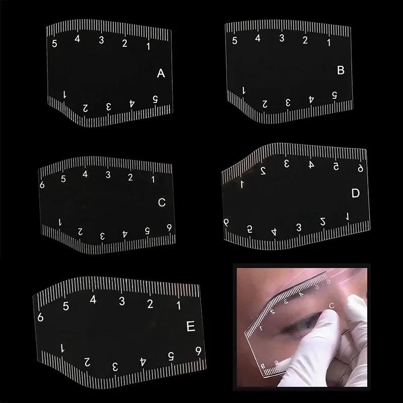 Eyebrow Tattoo Makeup Tools For Beginners Quick Eyebrow Design Eyebrow Auxiliary Ruler Positioning Ruler Tattoo Accessories