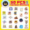 50 Reading Text Stickers Learn Reading Reading Reading Hobby Book Book Decoration