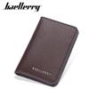 Slim Folding Wallet Men Soft Leather Card Wallets Mini Credit Card Holders Thin Card Purse Small Bags for Women Men Wallet