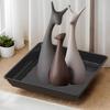 2 Pcs Square Plant Saucers Durable Flower Pot Drip Trays Water Collection Dish for Indoor Outdoor Gardening Seeding &Germination