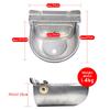 Stainless Steel Automatic Waterer Pet Livestock Tool Animals Water Bowl with Floating Ball for