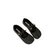 Retro Gray Split-toed Pig's Trotters Women's 2025 Spring and Autumn New Shallow Mouth Design Single Shoes Fashion Mary Jane Shoes