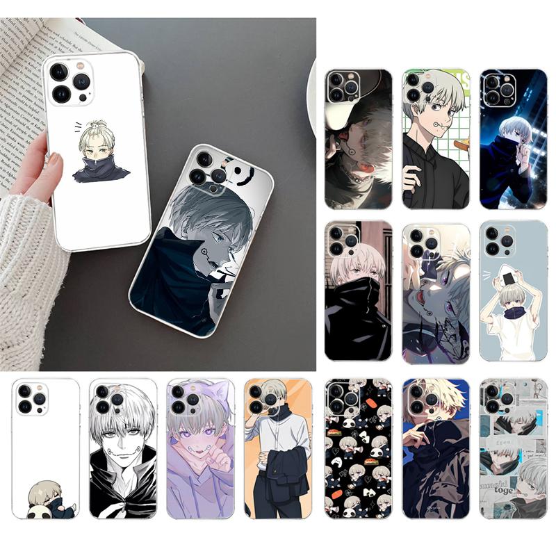 Toge Inumaki Anime Phone Case For iPhone 17 Pro Max Air 16 15 14 13 Pro Max 15 16 Pro 15Plus 16E Silicone Cover