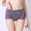 underwear women High-waisted sexy lingerie women hollowed-out lace plus size panties briefs ropa interior femenina ropa mujer