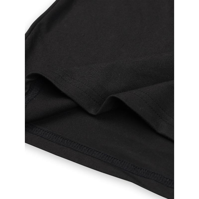 Europäische Größen Hellgraues Kurzarm-T-Shirt für Herren mit einem auffälligen und lustigen Zitat-Aufdruck, für Freizeitkleidung.