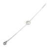 Altesse [M7982] - White 'Goddess' Silver Bracelet