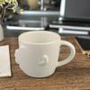 N Style Creative Ceramic Mug Cute Wings Breakfast Cup Niche Creative Design Holiday Gift New Style